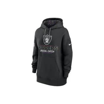 Nike Las Vegas Raiders Crucial Catch Club Women's Nike Nfl Pullover Hoodie