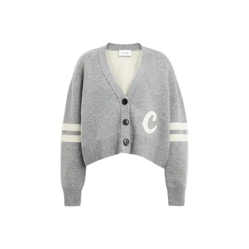 COACH SS24 Knitwear Women's Gray