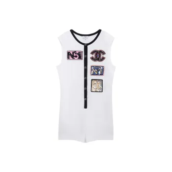 CHANEL 23 New Spring And Summer Arrivals Bodysuits Women's White