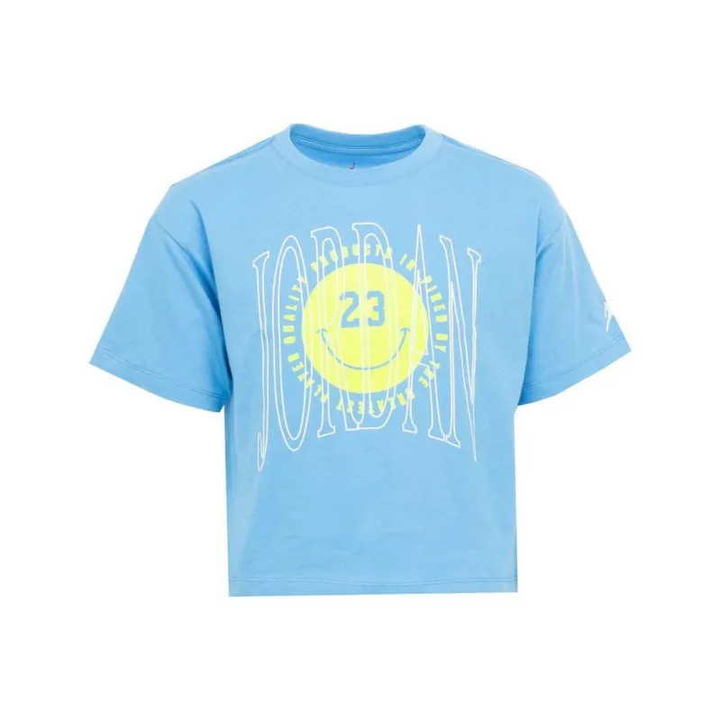 Jordan T Shirts Women's Dark Sky Blue-0