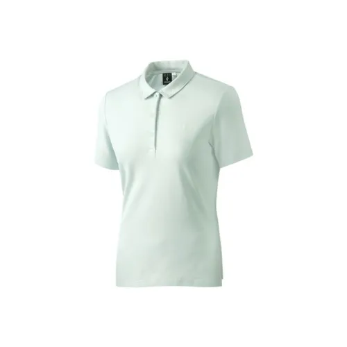 Skechers Polo Shirt Women's Sky Gray Cyan