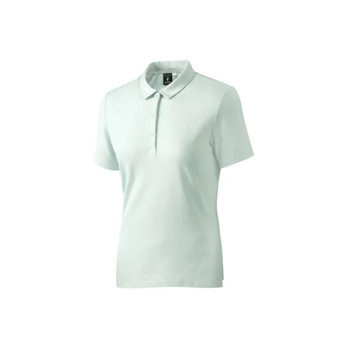Skechers Polo Shirt Women's Sky Gray Cyan-0