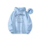 Sky Blue, Thickened and Fleece-Lined