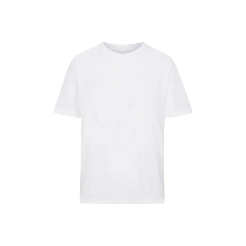 SKIMS Drop Shoulder Sleeve T Shirt Women's SNOW/Snow-0