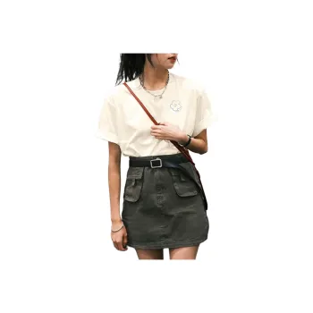 Tonlion T-Shirt Women's Milk White