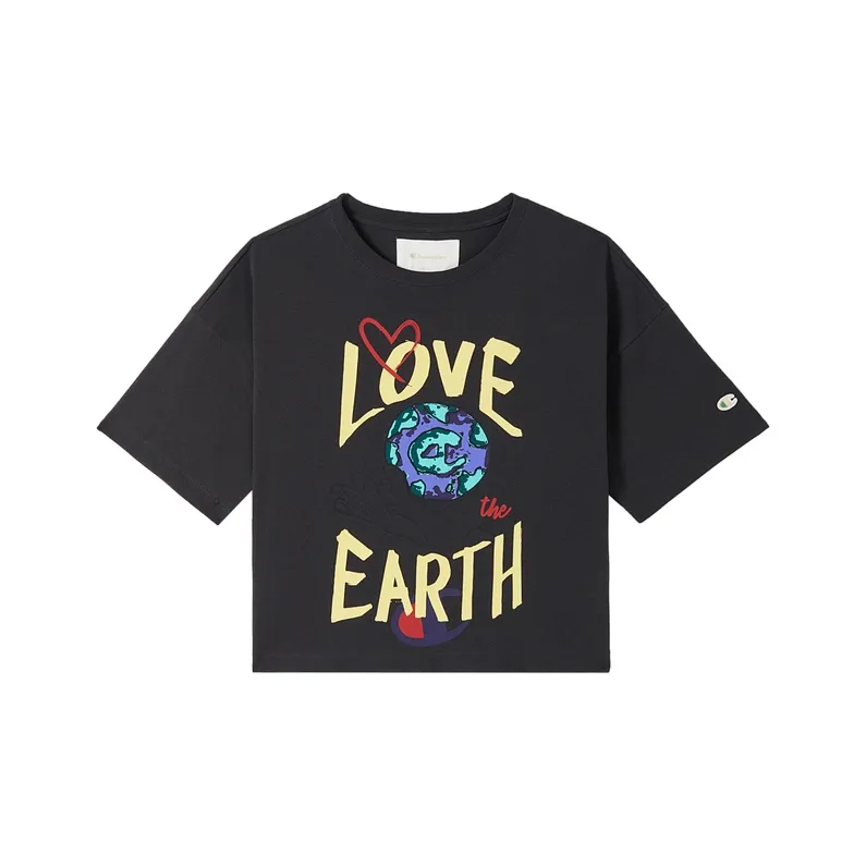 Champion Rochester Print T Shirt Women's Europe Version-0