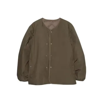 Nanamica Reversible Down Cardigan 'Khaki Beige'