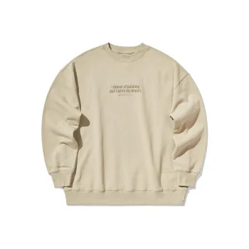 MUSIUM DIV Crew Neck Loose Fit Sweatshirt Women's