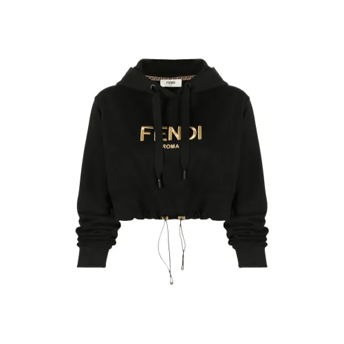 FENDI SS22 Sweatshirt Women's Black