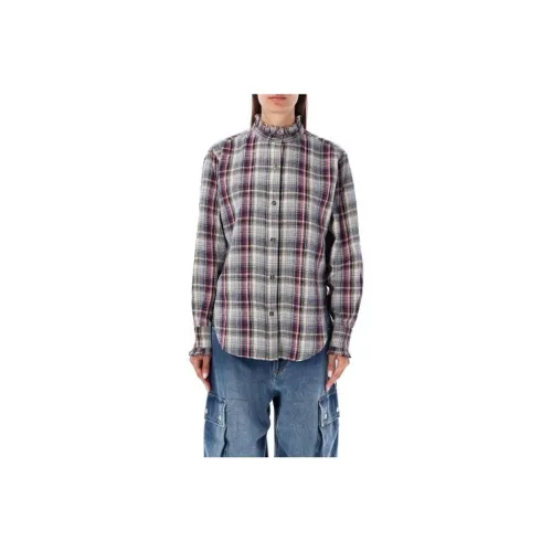 ISABEL MARANT ETOILE Checked Button Up Shirt