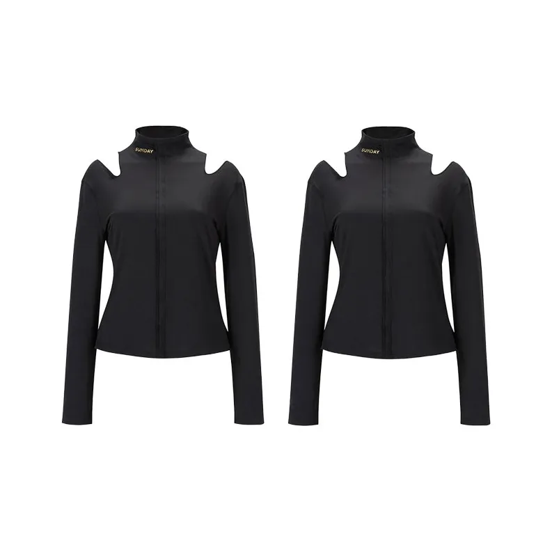 Sumday Athletics Sweatshirts Women's 2 Pack Cool Black-0