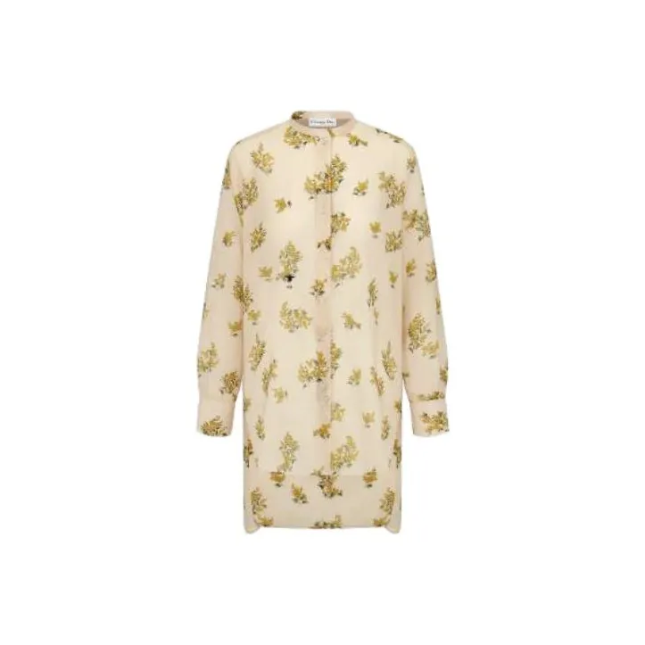 DIOR Shirts Women's Light Yellow-0