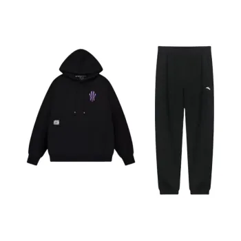 Anta Sweatshirt Set Men's Black