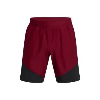 Under Armour Vanish Elite Casual Shorts Men's Red Top Bishop Black
