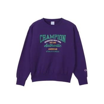 Champion FW24 Sweatshirt Women's Dark Purple