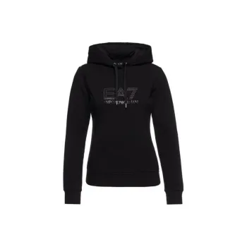 EMPORIO ARMANI EA7 SS22 Sweatshirt Women's Black