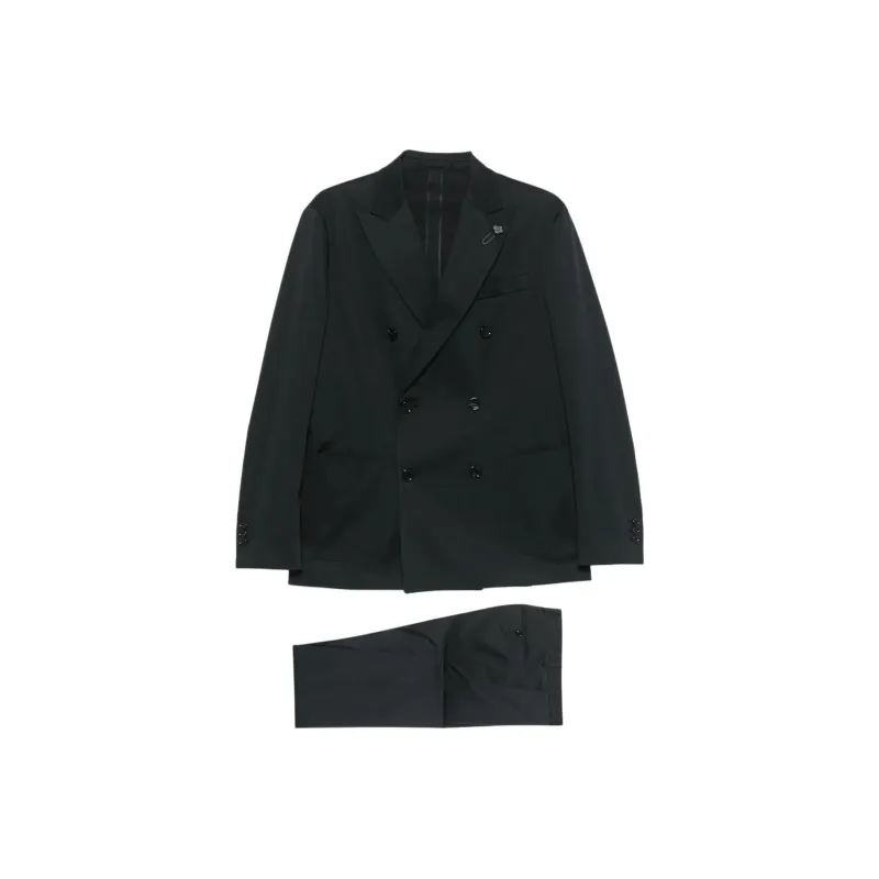 LARDINI Double breasted Suit-0