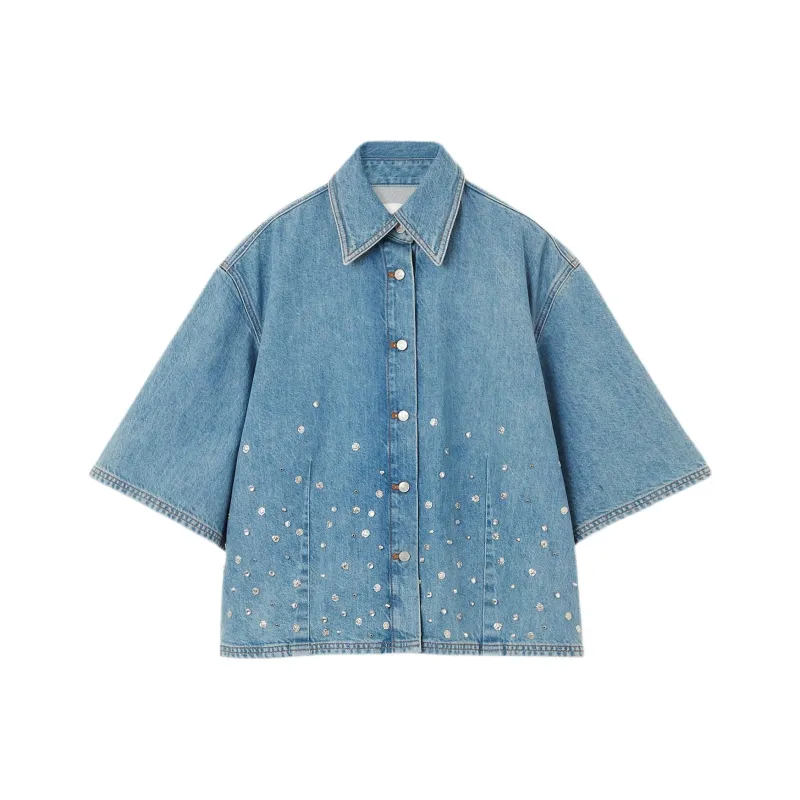 COS Shirts Women's Medium Blue-0