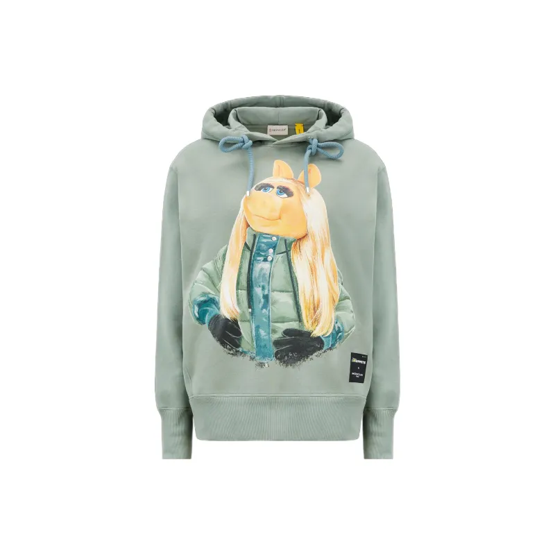 Moncler Sweatshirts Women's Light Green-0