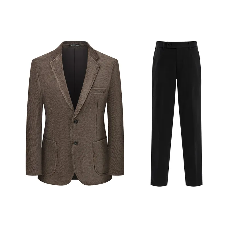 JOHNHOLLIS Business Suits Men's-4