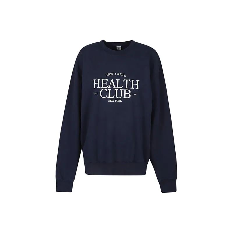 SPORTY & RICH Slogan print Sweatshirt-0