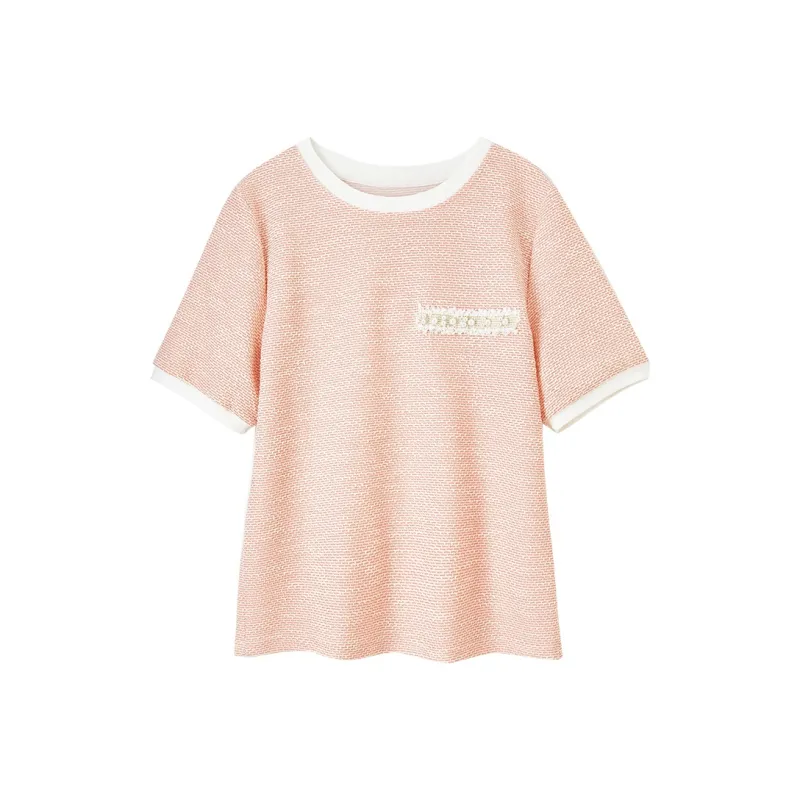 FANQIN T-Shirts Women's Pink-0