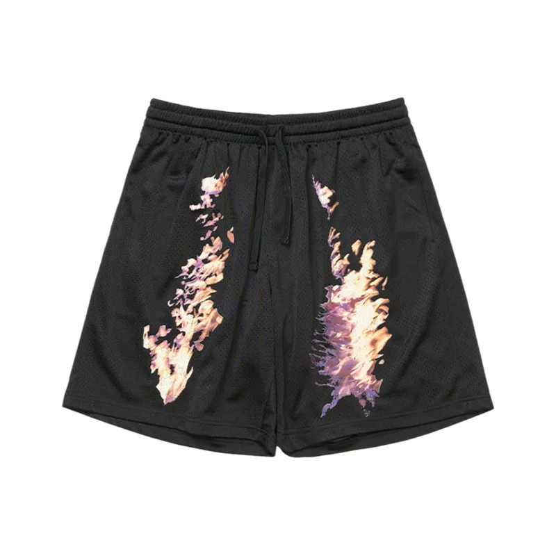 VESSEL x HUIDAOWEILAI,LIANMINGKUAN Casual Shorts Unisex Black-0