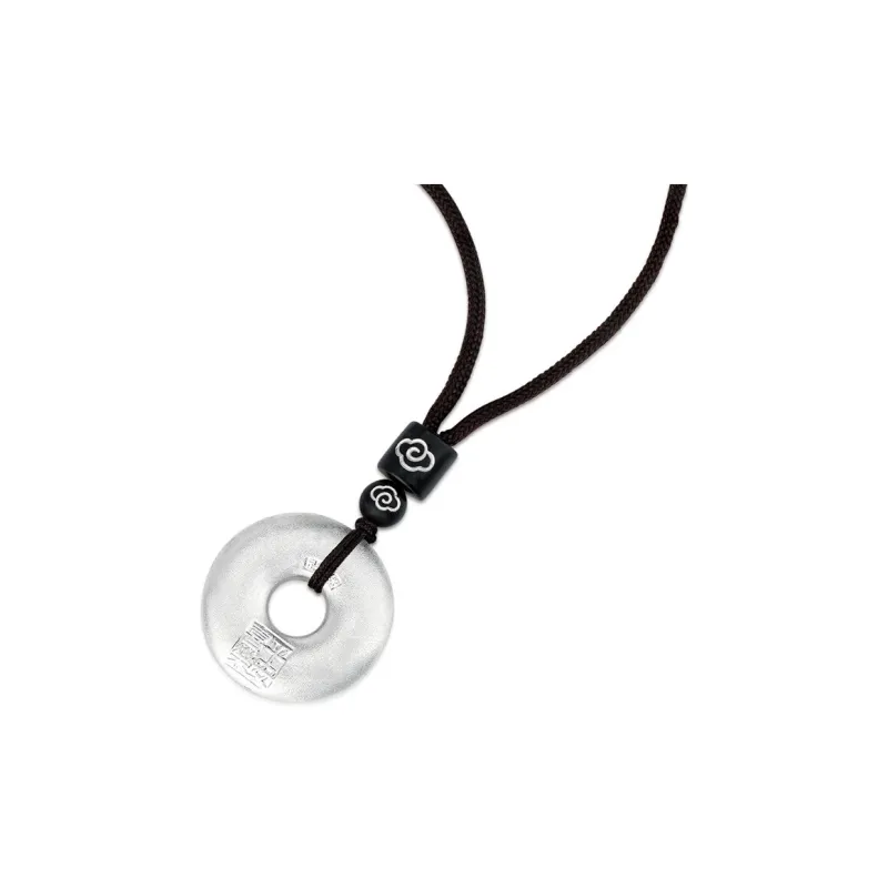 Bear Silversmith 999 Fine Silver Sterling Silver Necklace Unisex-3