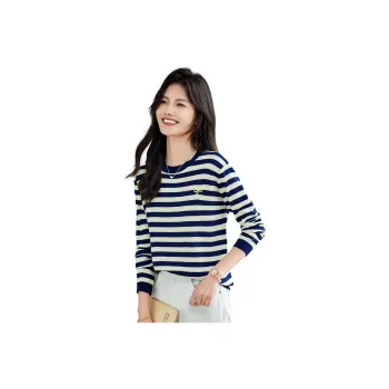She Enjoys Knitwear Women's Navy Blue