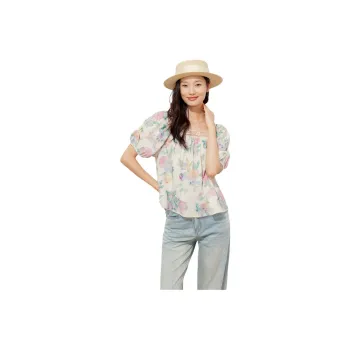 Fragment Shirt Women's Blue White