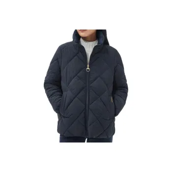 BARBOUR Reversible Hudswell Quilted Jacket Jackets Coats Women's Black