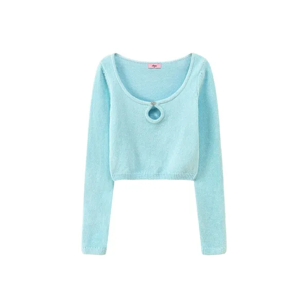 CHUU Knitwear Women's Baby Blue-0
