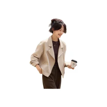 Mo Han Yi Mei Jackets Coats Women's Khaki