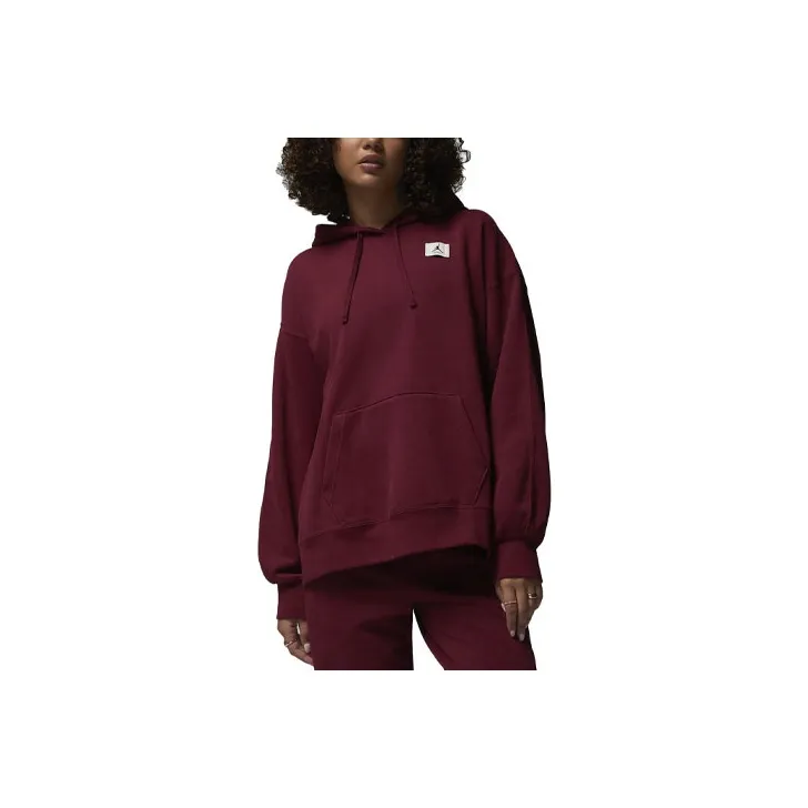 Jordan Sweatshirts Women's Burgundy-0
