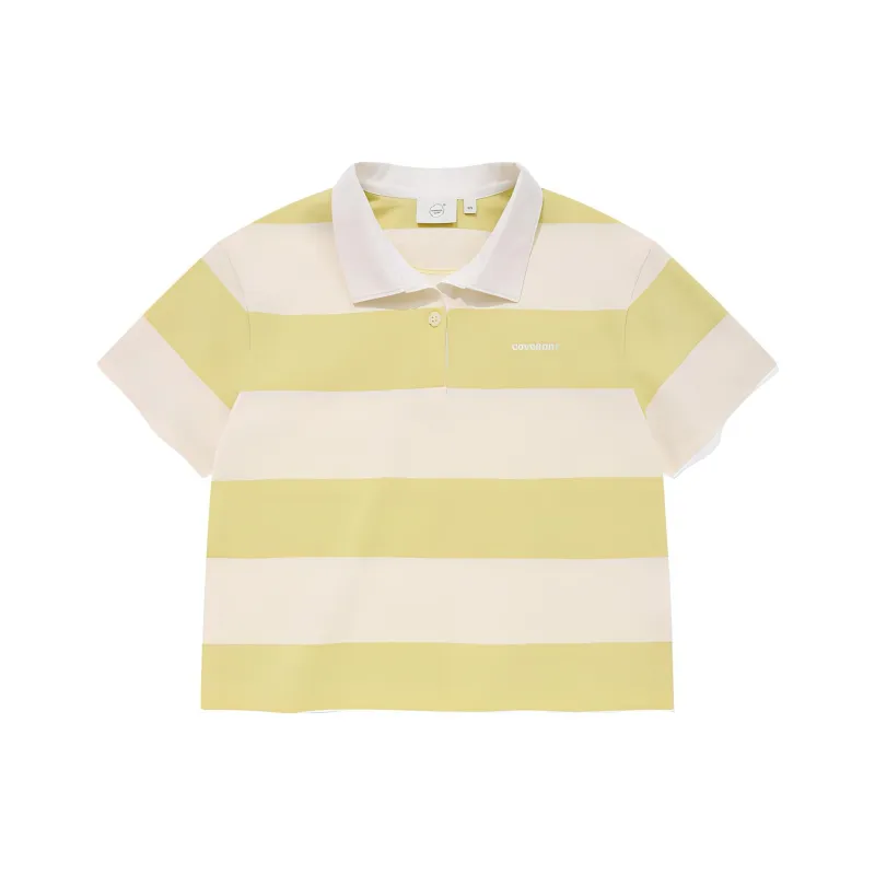 COVERNAT SS24 Polo Shirt Women's Ivory-0