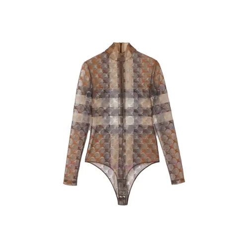 Burberry Bodysuits Women's Dark Birch Brown
