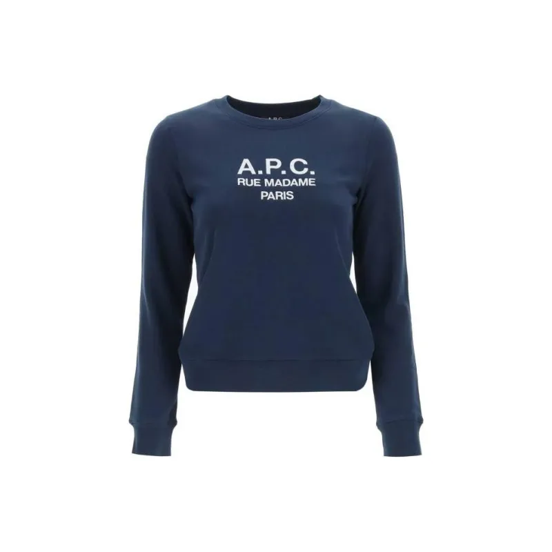 A.P.C Sweatshirts Women's Marine Blue-0