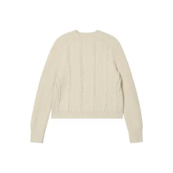 CLUB MONACO Cashmere Sweaters Women's Ecru C37U9