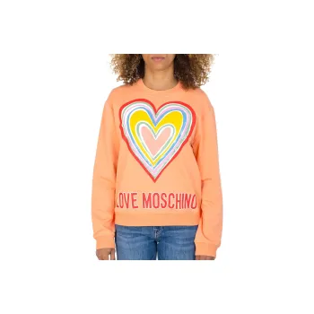 LOVE MOSCHINO Sweatshirts Women's Orange