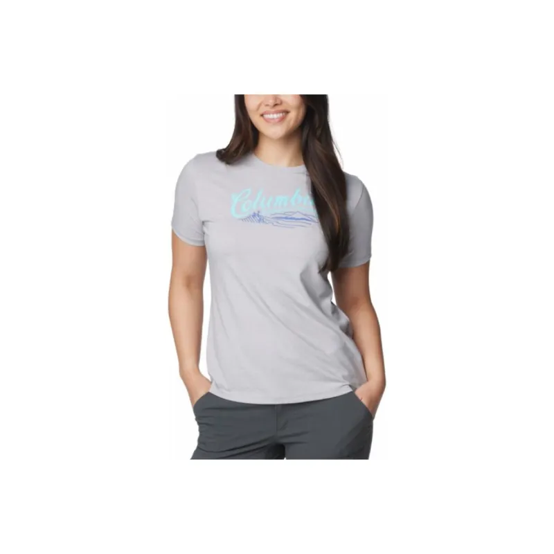 Columbia Sun Trek T-Shirt Women's Gray-0