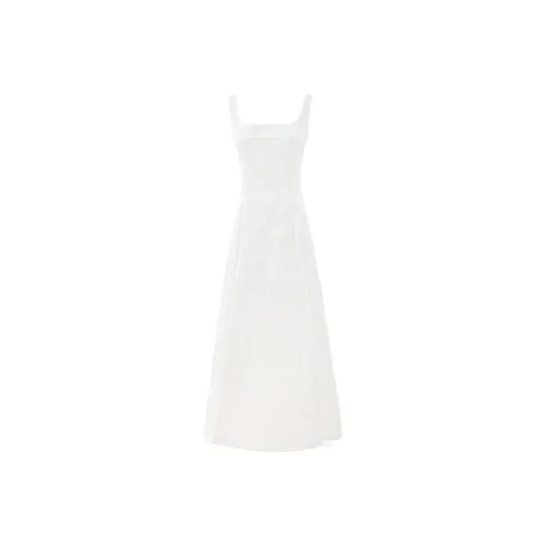 PAZZO Slip Dress Women's White Gold Apricot