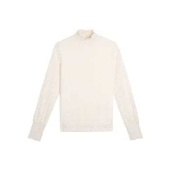 Zeng Xiaoxian Chiffon Shirts Women's Beige