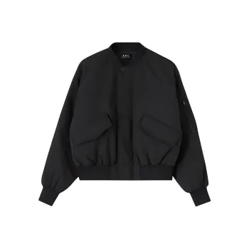 A.P.C Side Zip Bomber Jacket