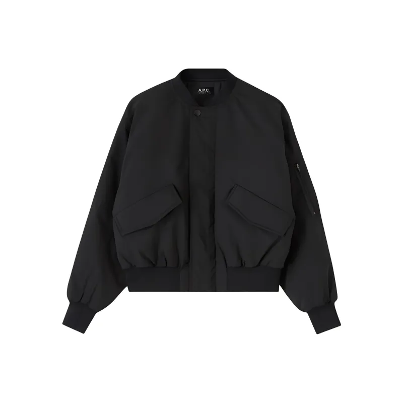 A.P.C Side Zip Bomber Jacket-0