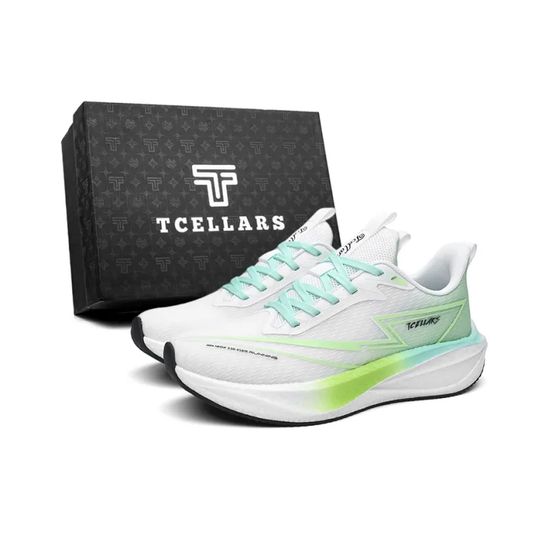 TCELLARS Cushioning, Breathable, Coverage, Support, Balance, Lightweight, Rebound Low Top Casual Running Shoes Men's-2