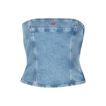 DIESEL De Ville Denim Tube Top 'Blue'