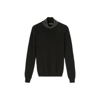 VERSACE Cashmere Sweaters Women's Black
