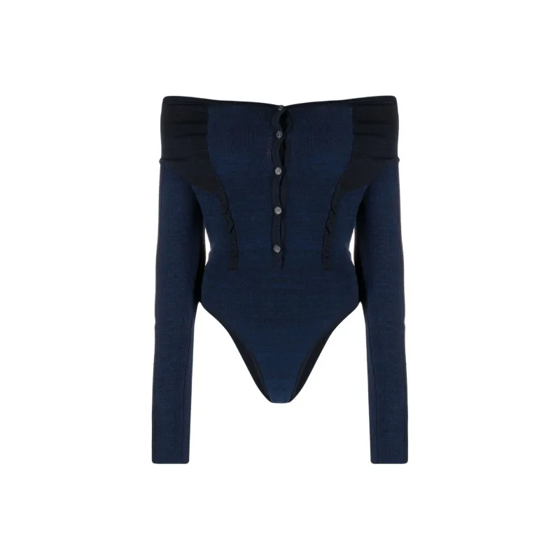 Jacquemus Bodysuits Women's Blue-0