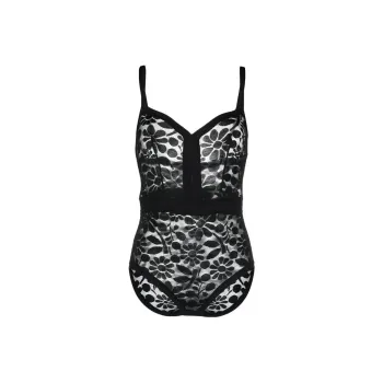 Eres Floral-lace Detail Bodysuit