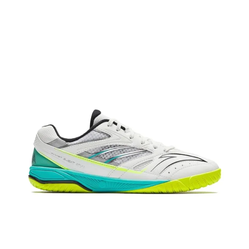 Anta Cushioning, Slip Resistant, And Abrasion Resistant Functionality Low Top Men's White Silver Green-1